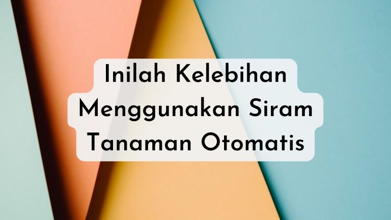 siram tanaman otomatis